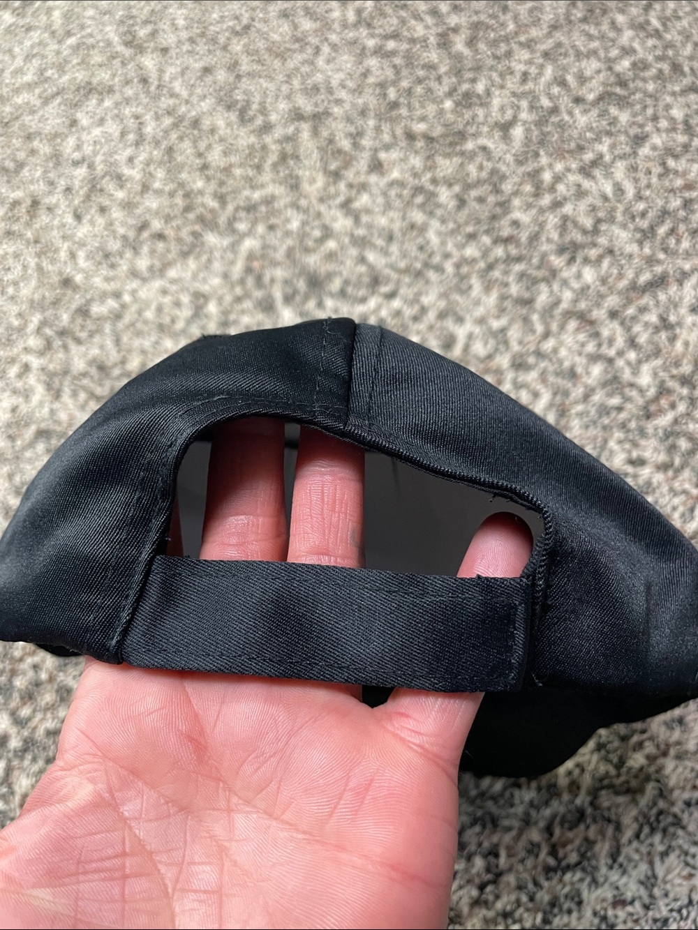 Graphic Black Athletic Club Ball Cap Woman’s OSFM | NWT - Picture 3 of 3